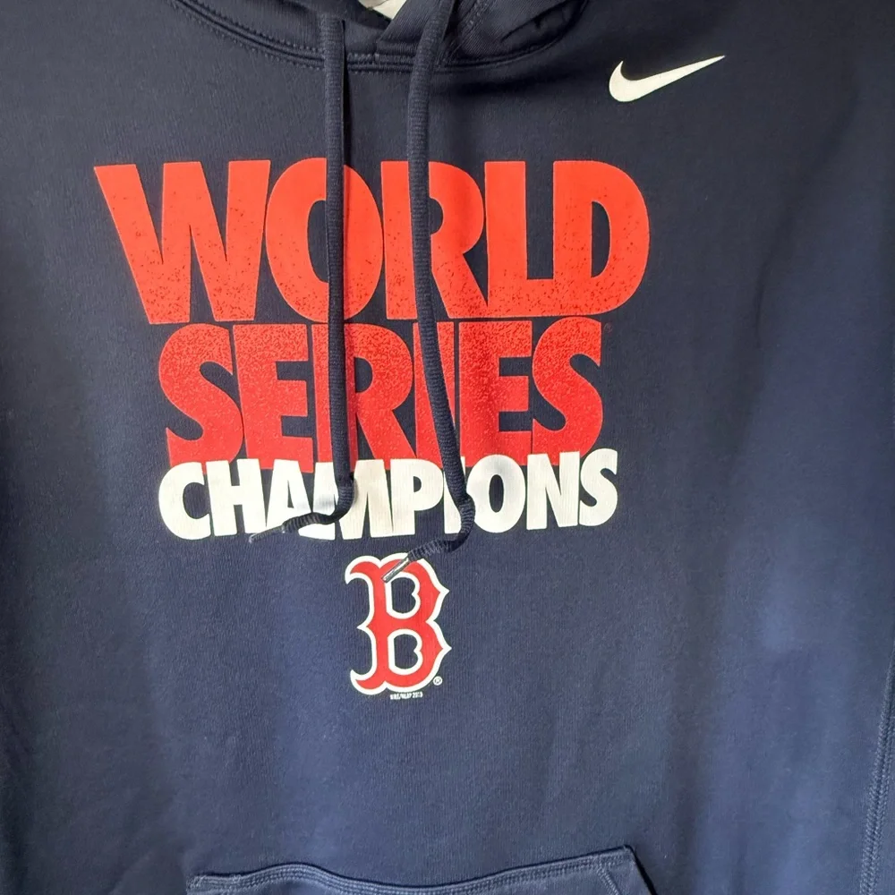 Nike Navy World Series Champions‎ Hoodie